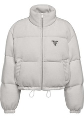 Prada wool-cashmere puffer jacket