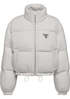 Prada wool-cashmere puffer jacket