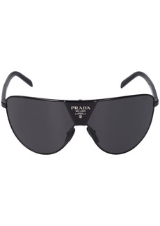 Prada Catwalk Pilot Metal Sunglasses