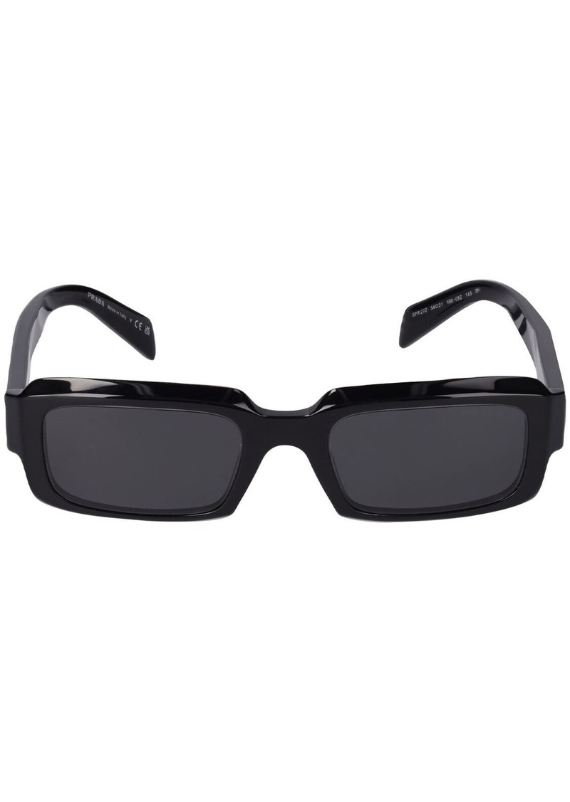 Prada Catwalk Squared Acetate Sunglasses