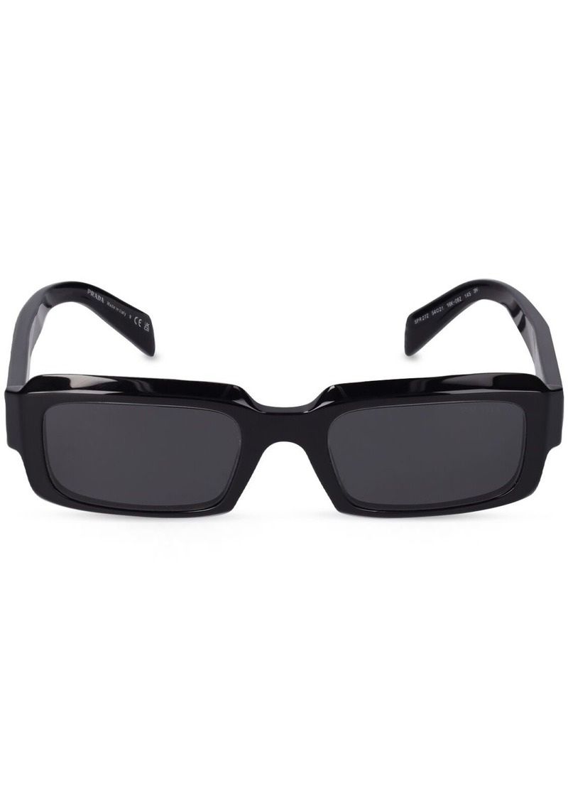 Prada Catwalk Squared Acetate Sunglasses