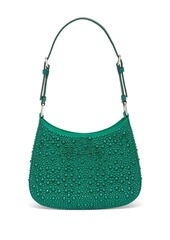 Prada Cleo crystal-embellished shoulder bag