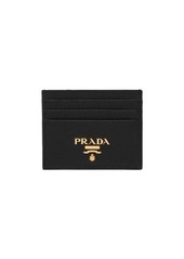 Prada compact front logo cardholder