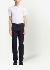 Prada contrast-stitch straight-leg jeans