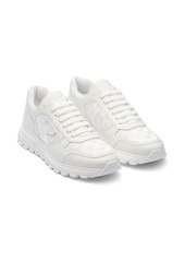 Prada diamond-quilted leather sneakers