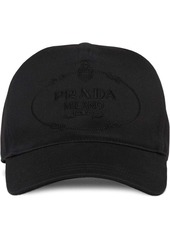 Prada embroidered logo baseball cap
