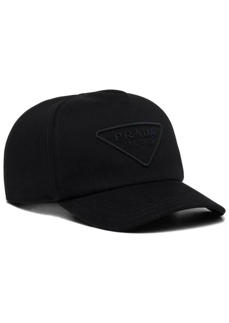 Prada logo-embroidered baseball cap