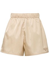 Prada Re-Nylon triangle-logo shorts