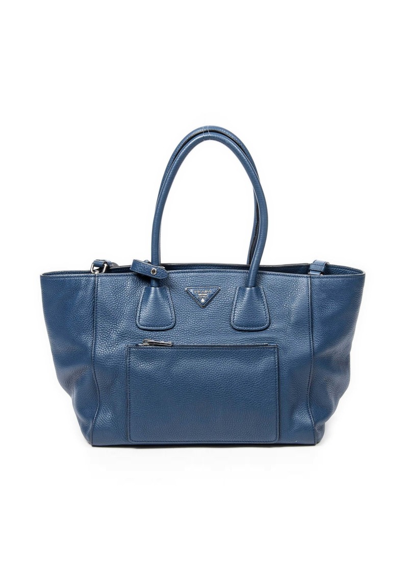 Prada Front Pocket Open Tote