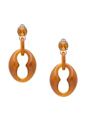 Prada crystal-embellished drop earrings