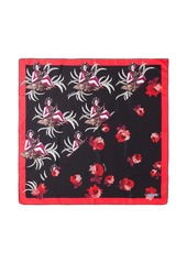 Prada floral-print silk scarf