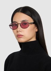 Prada Heritage Oval Metal Sunglasses