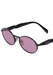 Prada Heritage Oval Metal Sunglasses