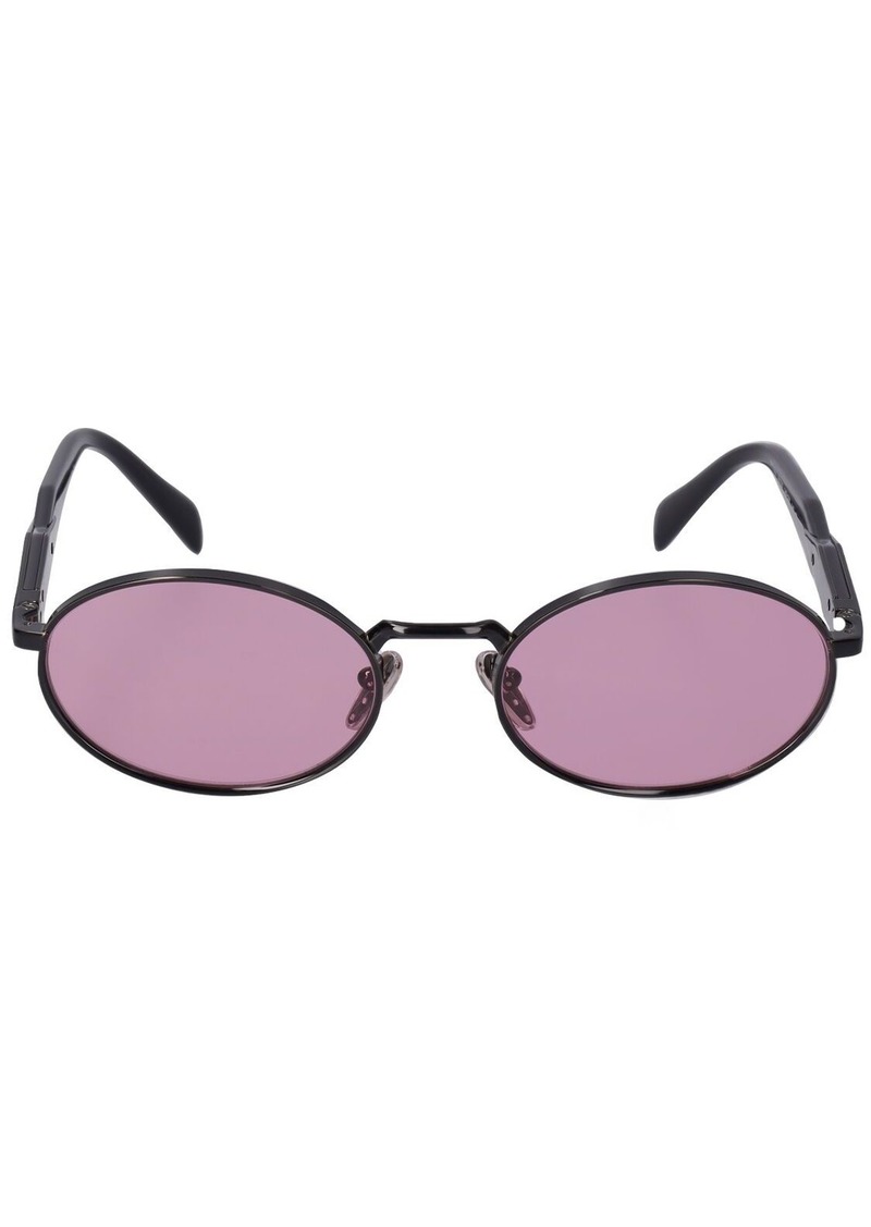 Prada Heritage Oval Metal Sunglasses