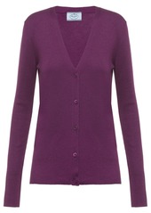Prada knitted button-up cardigan