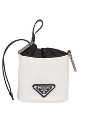 Prada Leather pouch trick bag
