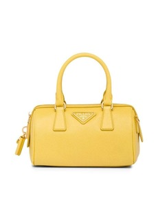 Prada leather top handle bag