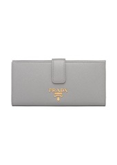 Prada lettering logo wallet