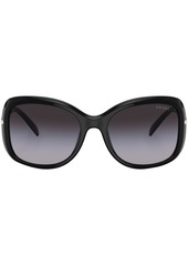 Prada logo-arm detail sunglasses