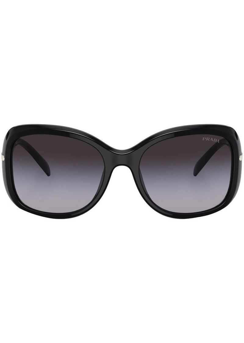 Prada logo-arm detail sunglasses