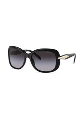 Prada logo-arm detail sunglasses