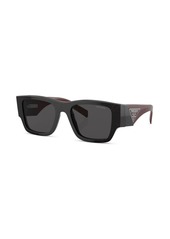 Prada logo-arm square-frame sunglasses