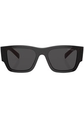 Prada logo-arm square-frame sunglasses