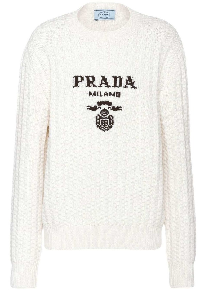 Prada crew-neck cashmere jumper