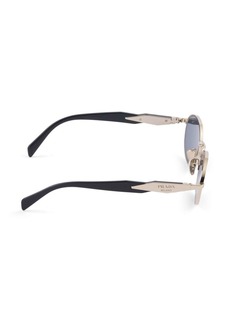 Prada tinted oval-frame sunglasses