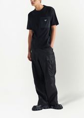 Prada Re-Nylon panelled T-shirt