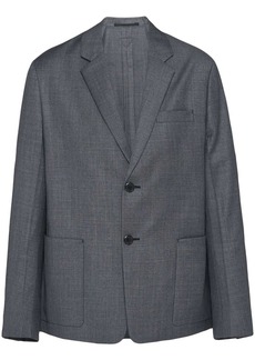 Prada single-breasted wool blazer