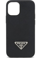 Prada logo-plaque iPhone 12 Pro Max case