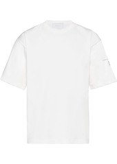 Prada logo-plaque short-sleeve T-shirt