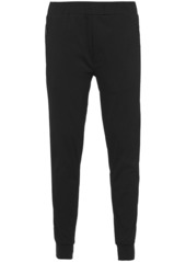 Prada logo-plaque slim-fit trousers