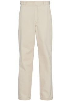 Prada high-rise wide-leg jeans