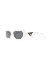 Prada logo plaque tinted sunglasses