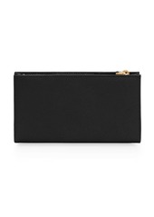 Prada logo-plaque zipped wallet