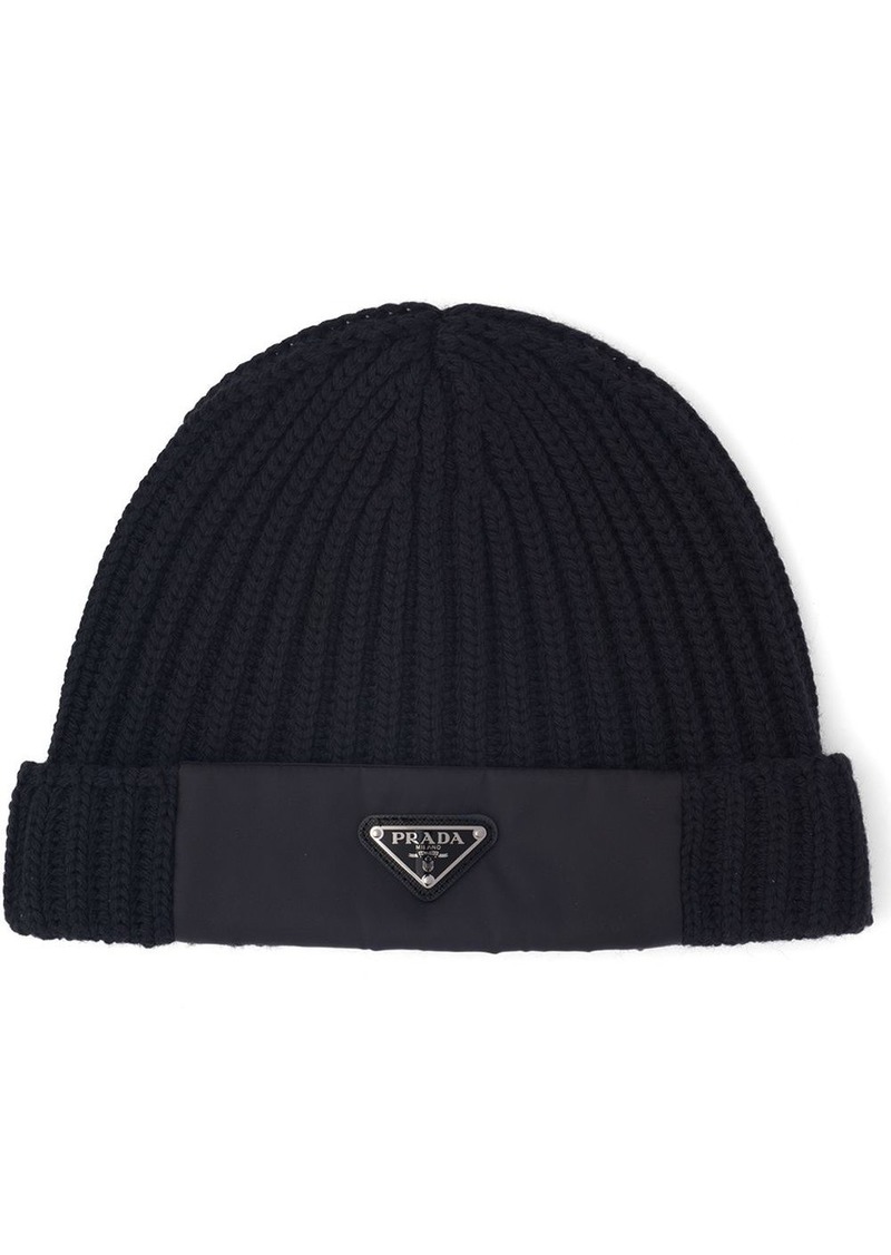 Prada Re-Nylon knitted hat