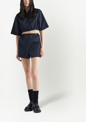 Prada Re-Nylon triangle-logo shorts