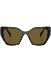 Prada marble-print cat-eye sunglasses