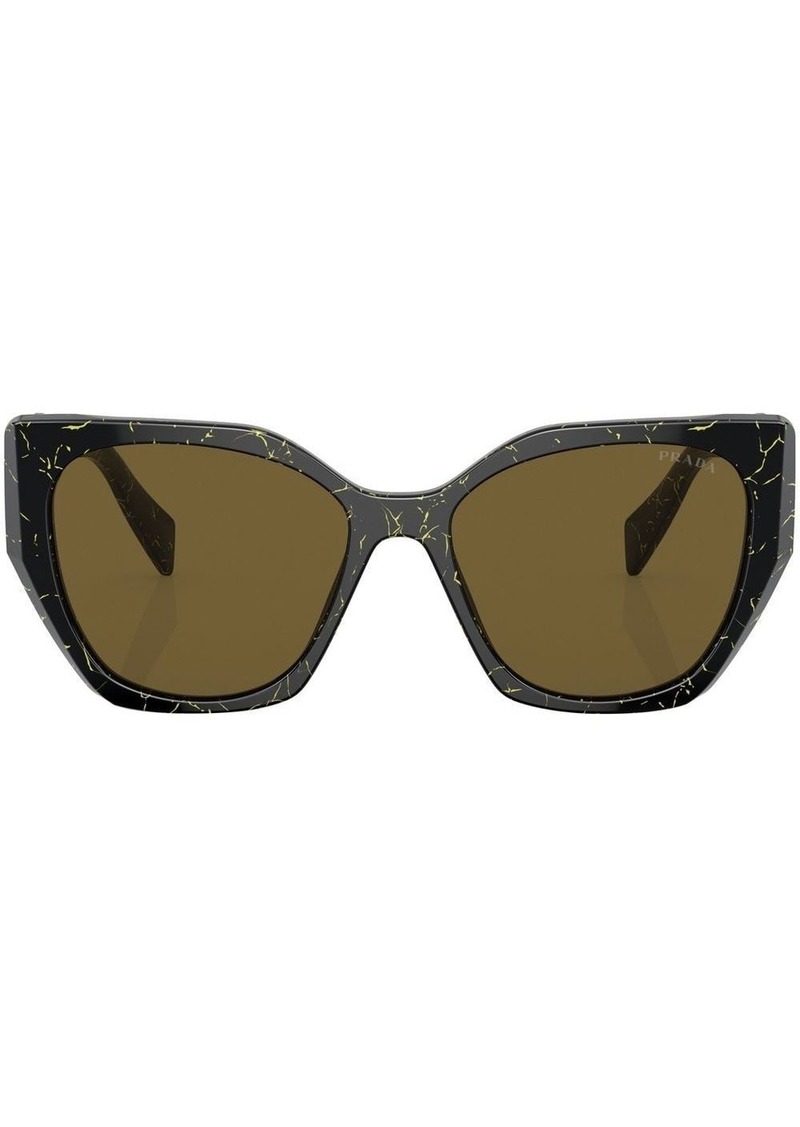 Prada marble-print cat-eye sunglasses