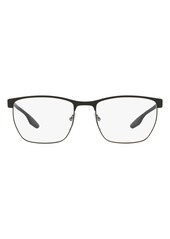 Prada 55mm Optical Glasses in Black at Nordstrom