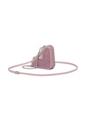 Prada mini Triangle crystal-embellished crossbody bag