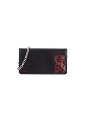 Prada Monkey Graphic Leather Crossbody Wallet