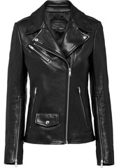 Prada nappa leather biker jacket