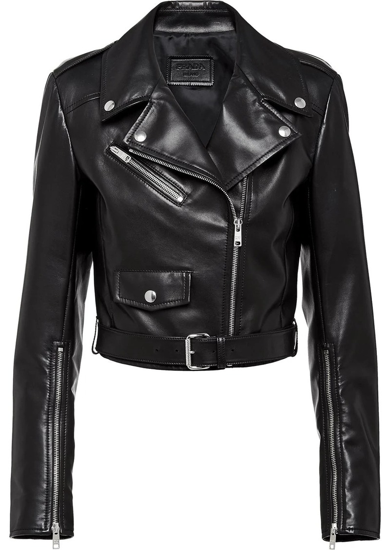 Prada Nappa leather biker jacket | Outerwear