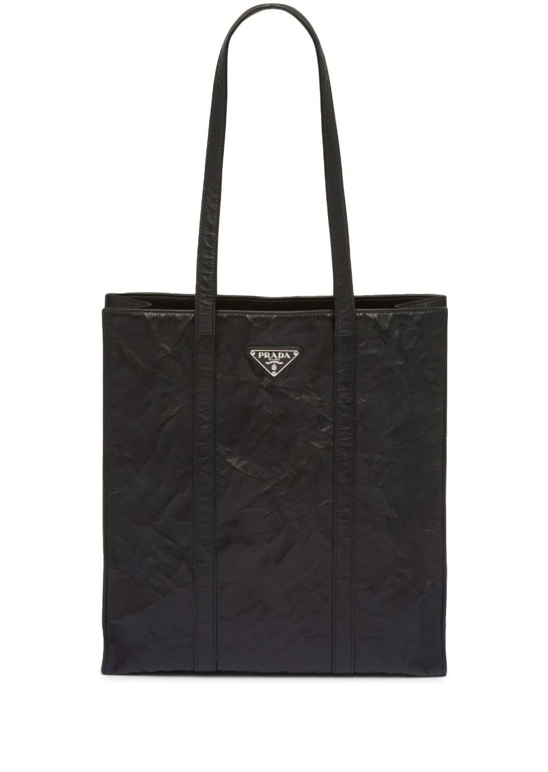 Prada nappa-leather tote bag