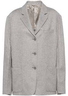 Prada single-breasted cashmere blazer