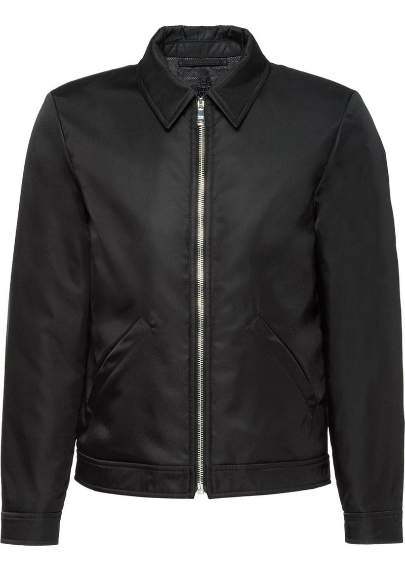 Prada Nylon gabardine bomber jacket | Outerwear