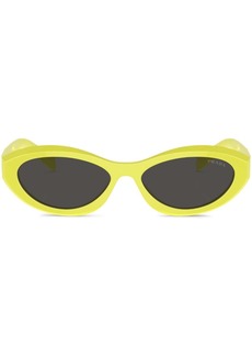 Prada oval-frame sunglasses